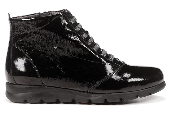 Fluchos boots bottine f0356 vernis noir5948501_2
