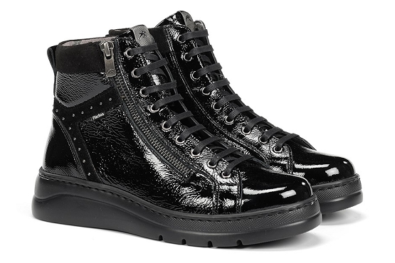 Fluchos boots bottine f2250 vernis noir5948801_1
