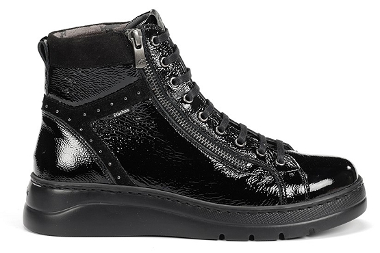 Fluchos boots bottine f2250 vernis noir5948801_2