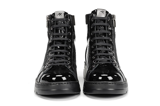 Fluchos boots bottine f2250 vernis noir5948801_3