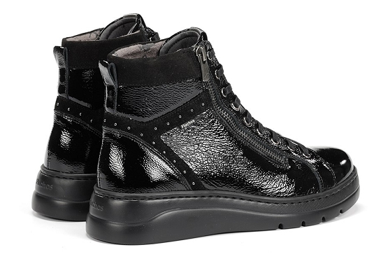 Fluchos boots bottine f2250 vernis noir5948801_4