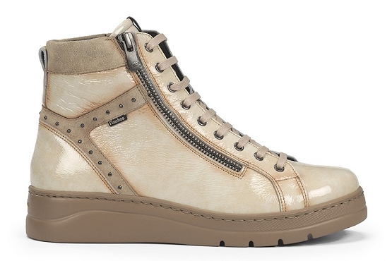 Fluchos boots bottine f2250 vernis beige5948901_2