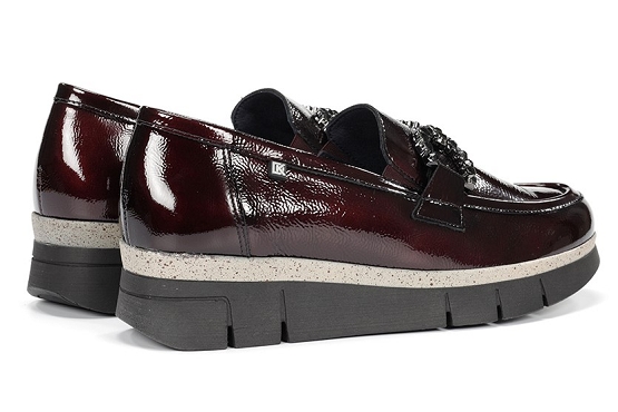 Fluchos mocassins d9325.na vernis bordeaux5949101_2