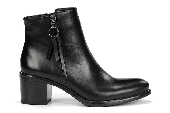 Fluchos boots bottine d8606.su cuir noir5949201_3