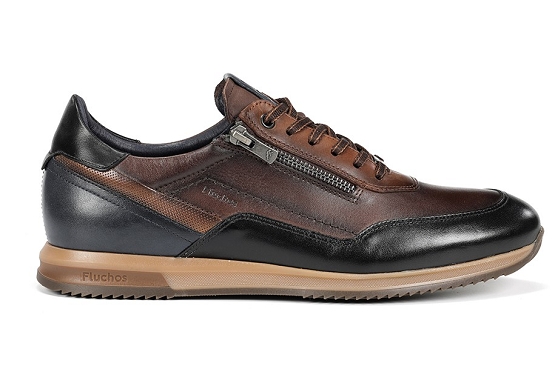 Fluchos baskets sneakers f2263 cuir castano5949401_2