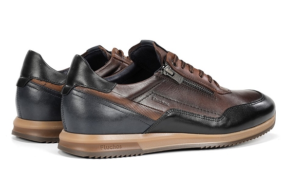 Fluchos baskets sneakers f2263 cuir castano5949401_3