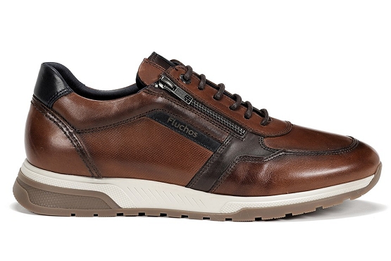Fluchos baskets sneakers f1600 cuir camel5949601_2