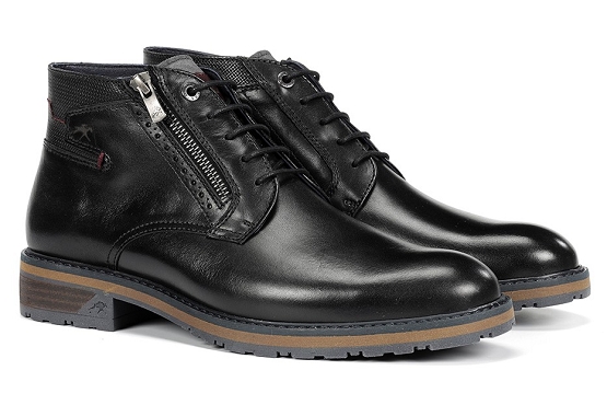 Fluchos bottines boots f0601 cuir noir5949801_1