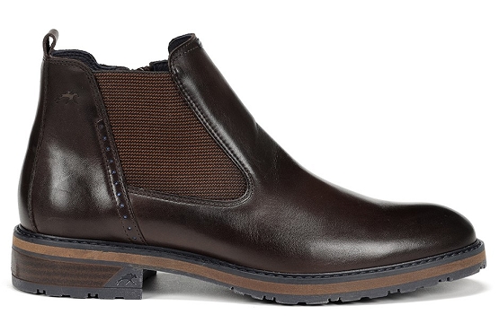Fluchos bottines boots f1873 cuir cafe5949901_2