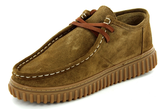 K.mary baskets sneakers epais vernis beige5950701_2
