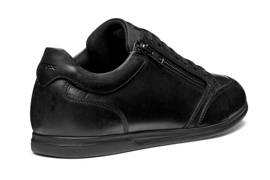 Geox baskets sneakers u564ga cuir noir5951601_4