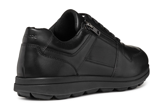 Geox baskets sneakers u46gra cuir noir5951701_4
