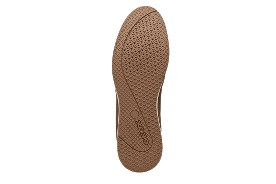 Geox baskets sneakers u56h5a cuir brown5951801_5