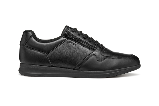 Geox baskets sneakers u56h5a cuir noir5951901_3