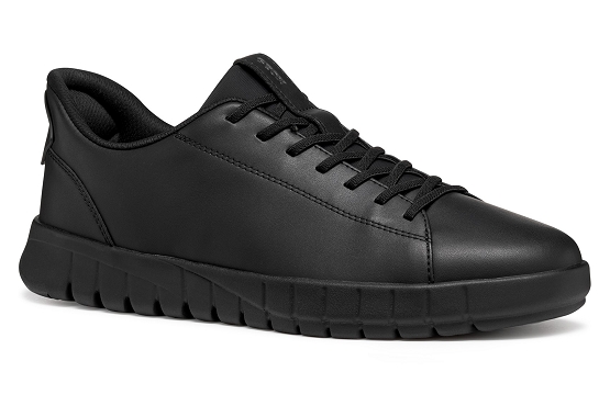 Geox baskets sneakers u56maa cuir noir5952001_1