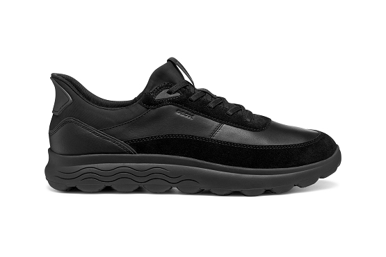 Geox baskets sneakers u56mpa cuir noir5952201_3