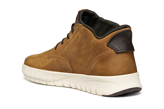 Geox bottines boots u56mab cuir brown5952301_4