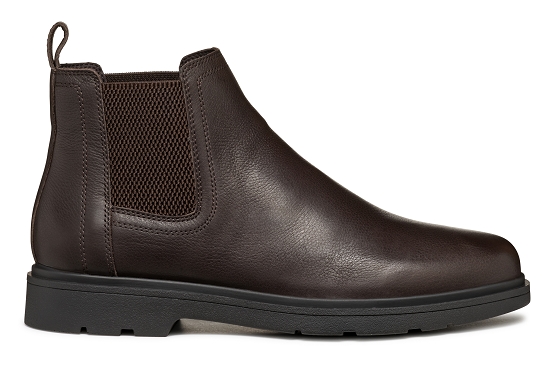 Geox bottines boots u36d1c cuir coffee5952601_3