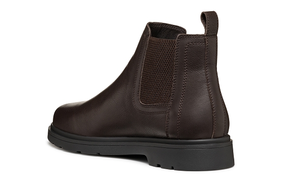 Geox bottines boots u36d1c cuir coffee5952601_4