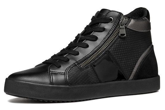 Geox baskets sneakers d366hd noir5952801_2