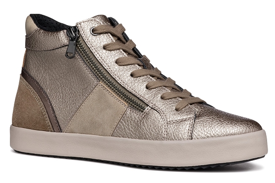 Geox baskets sneakers d366hd taupe5952901_1