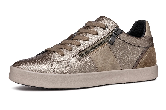 Geox baskets sneakers d366he taupe5953001_2