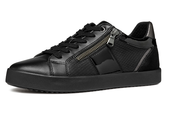 Geox baskets sneakers d366he noir5953101_2