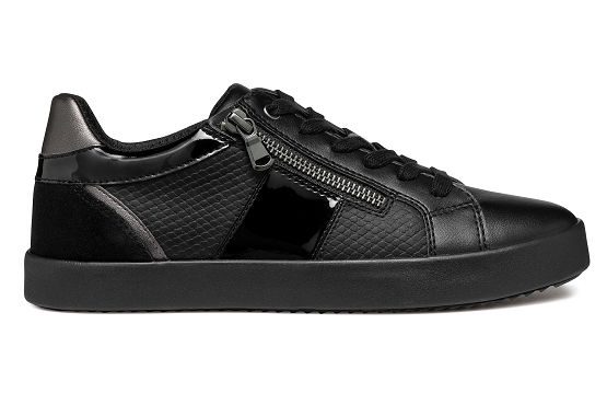 Geox baskets sneakers d366he noir5953101_3