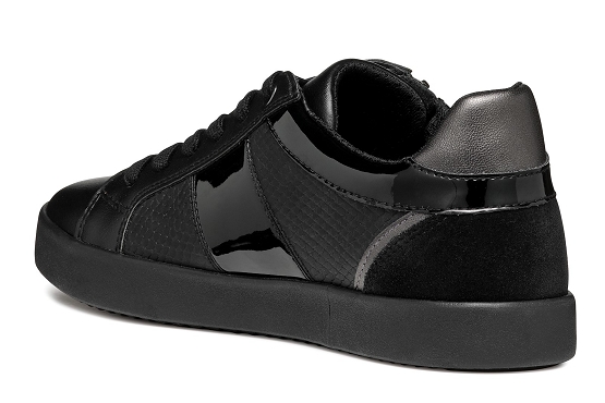 Geox baskets sneakers d366he noir5953101_4