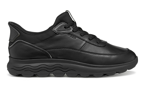 Geox baskets sneakers d567mb cuir noir5953301_2