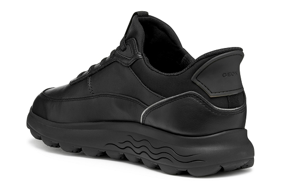 Geox baskets sneakers d567mb cuir noir5953301_3