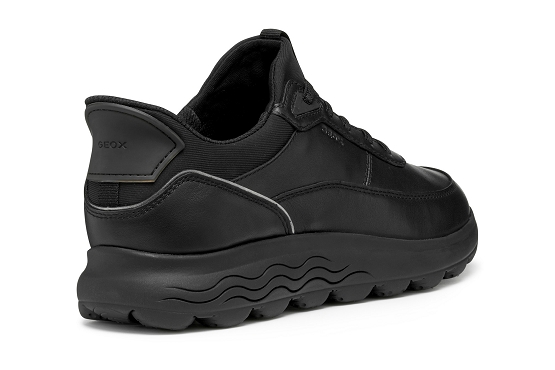 Geox baskets sneakers d567mb cuir noir5953301_4