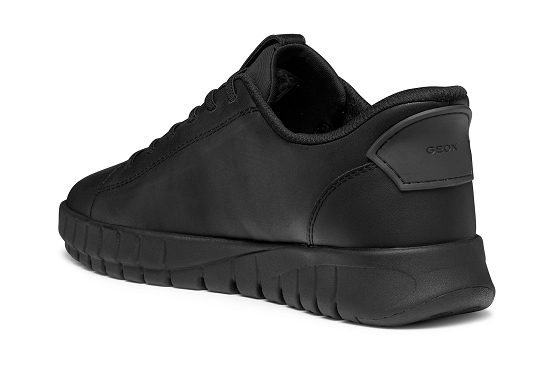 Geox baskets sneakers d567sa cuir noir5953701_3