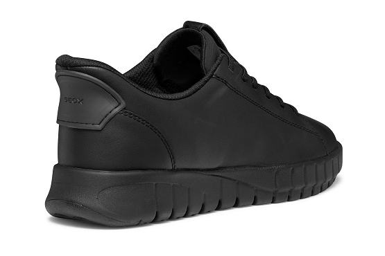 Geox baskets sneakers d567sa cuir noir5953701_4