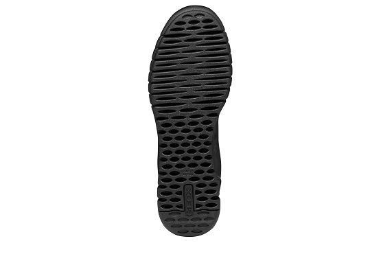 Geox baskets sneakers d567sa cuir noir5953701_5