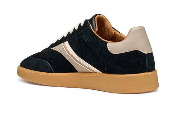 Geox baskets sneakers d56uga cuir noir5953801_4