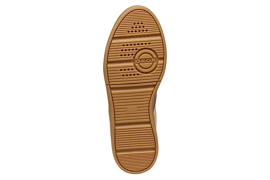 Geox baskets sneakers d56uga cuir taupe5954001_5