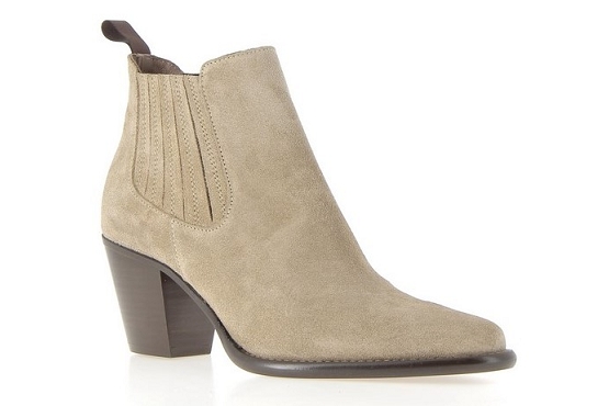 Muratti boots bottine s1576 velours taupe5954901_1