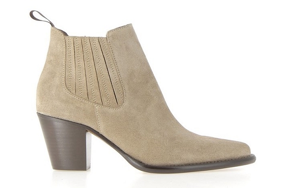 Muratti boots bottine s1576 velours taupe5954901_2