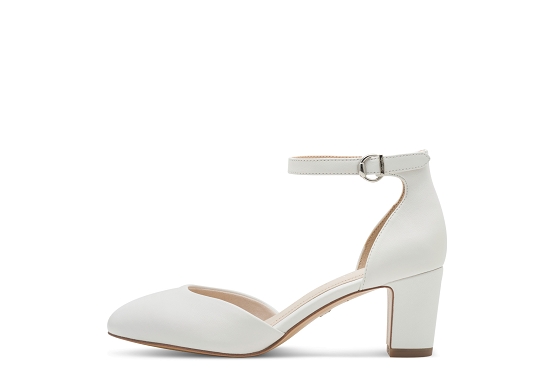 Tamaris escarpins 22401.42.117 cuir blanc5966001_2