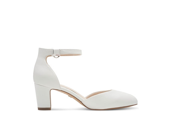 Tamaris escarpins 22401.42.117 cuir blanc5966001_3