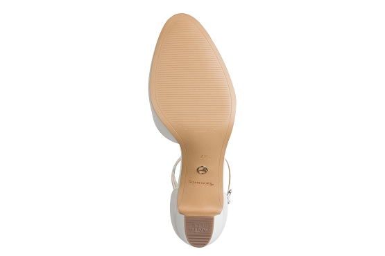 Tamaris escarpins 22401.42.117 cuir blanc5966001_4
