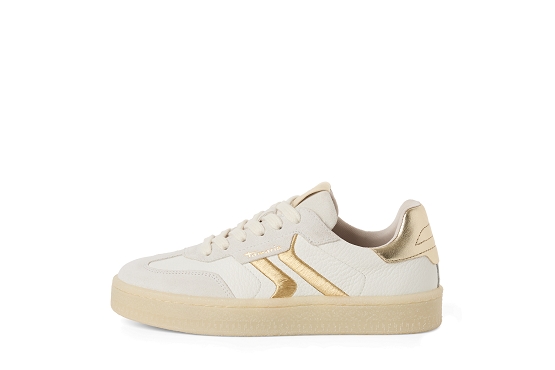 Tamaris baskets sneakers 23723.44.132 cuir blanc5967601_2