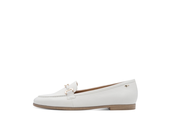 Tamaris mocassins 24240.44.117 cuir blanc5969701_2