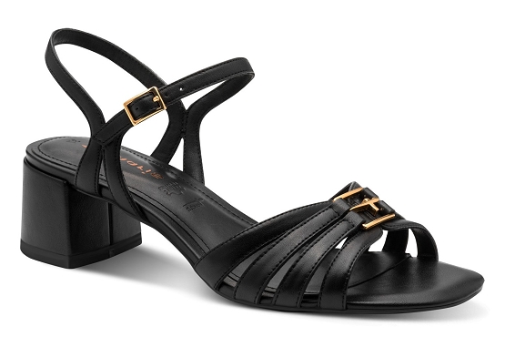 Tamaris sandales nu pieds 28229.46.001 cuir noir5973901_1