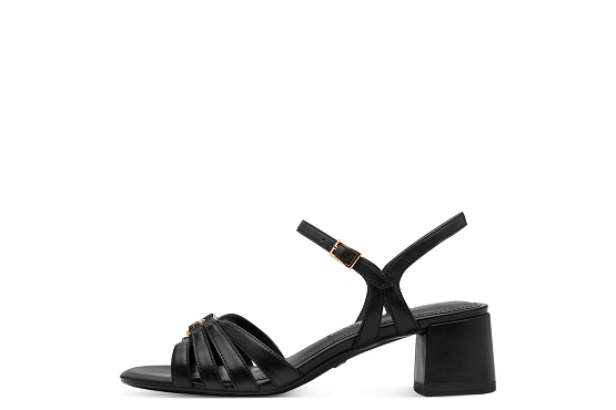 Tamaris sandales nu pieds 28229.46.001 cuir noir5973901_2