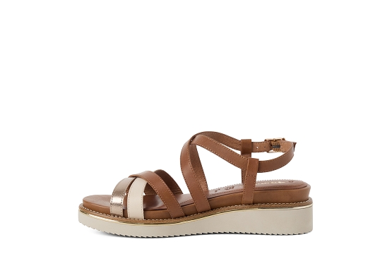 Tamaris sandales nu pieds 28237.44.392 cuir cognac5974301_3