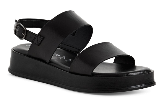 Tamaris sandales nu pieds 28238.42.001 cuir noir5974401_1