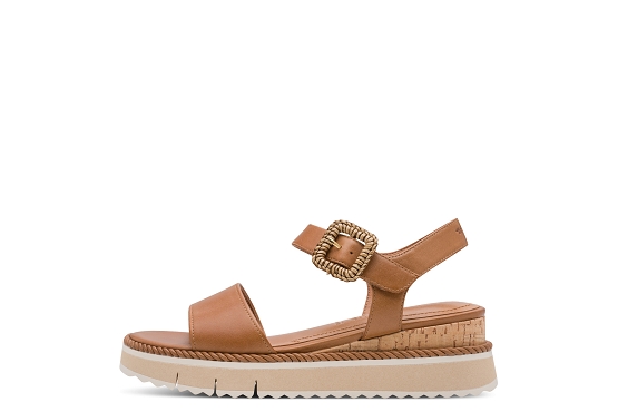 Tamaris sandales nu pieds 28247.46.305 cuir cognac5974701_2