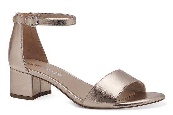 Tamaris sandales nu pieds 28295.42.943 cuir gold5975101_1